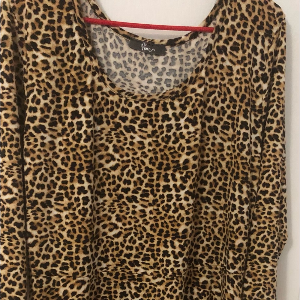 Women leopard dress